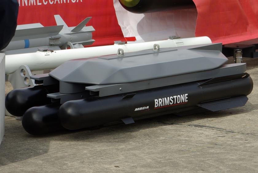 The first video of the launch of British Brimstone missiles in the "ground-to-ground" modification has appeared online