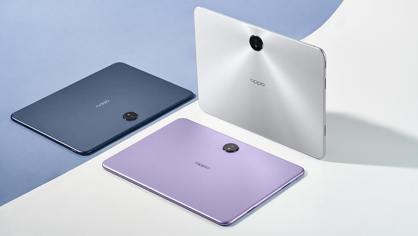 Oppo представила новый планшет Pad 3 с дисплеем 144 Гц и чипсетом Dimensity 8350