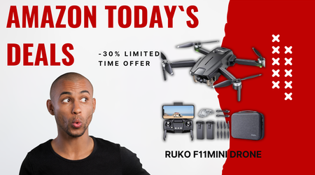 Ruko F11MINI 4K Drone with Dual Batteries – Now $69 Off!