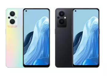 An insider showed what OPPO Reno 7 Z 5G will look like in black and rainbow color