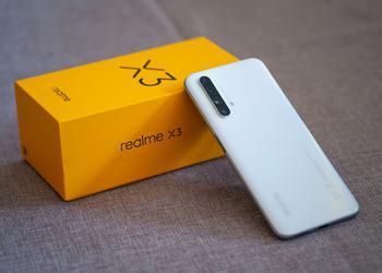 В сеть утекли спецификации флагмана Realme X3: IPS-дисплей на 120 Гц, чип Snapdragon 855+, батарея с зарядкой на 30 Вт и квадро-камера
