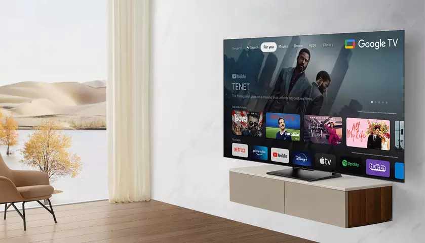 TCL C74 QLED TV: линейка смарт-телевизоров с QLED-экранами до 75 дюймов и Google TV на борту по цене от €799
