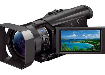 Sony FDR-AX100E — 4K для любителей домашнего видео