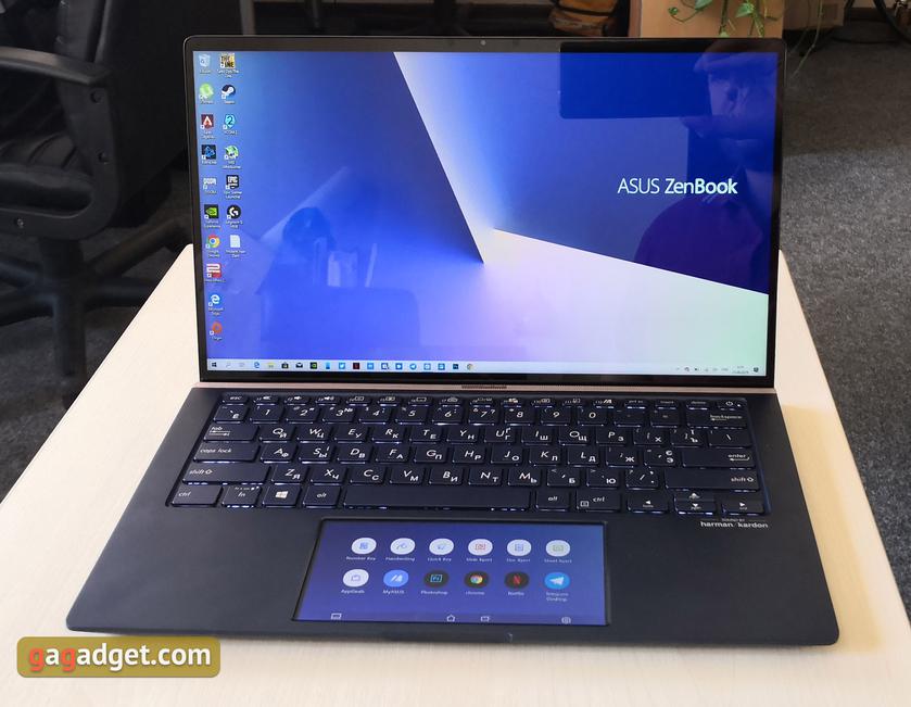 Recenzja ASUS ZenBook 14 UX434FN: ultraprzenośny laptop z ekranem dotykowym zamiast touchpada-2