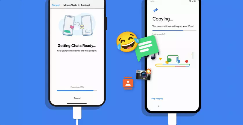 Пользователи WhatsApp теперь могут переносить чаты с iPhone на Google Pixel и другие смартфоны с Android 12