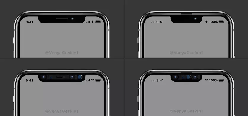 Да, iPhone 13 получит уменьшенную «челку» для датчиков Face ID
