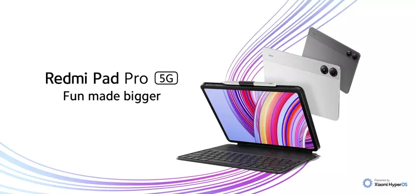 Xiaomi представила на глобальном рынке Redmi Pad Pro 5G