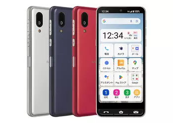 Sharp Basio Active 2: смартфон для пенсионеров, который можно мыть мылом