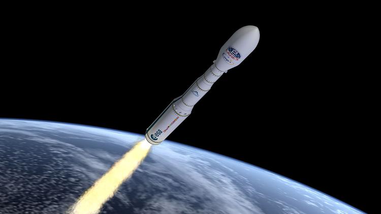 Європейська ракета Vega C впала через дві хвилини після старту через несправність другого ступеня