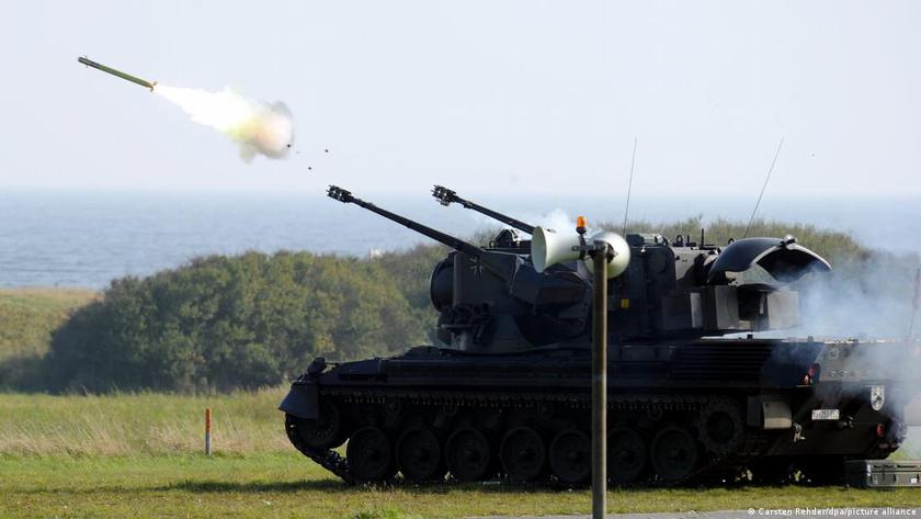 Україна здобула перші зенітні самохідні установки Gepard – вони можуть знищувати цілі на дальності до 4,5 км.