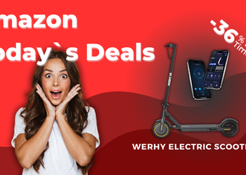 WERHY H5 Electric Scooter with Smart App Control – Save $100 Today!