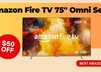 Amazon Fire TV 75" Omni Series - NOW $291 Discount!