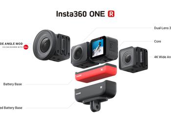 Insta360 ONE R: модульна екшен-камера із захистом IPX8 та опціональною оптикою Leica