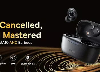 Baseus Bowie MA10: TWS-наушники с гибридным ANC и автономностью до 140 часов дешевле $30