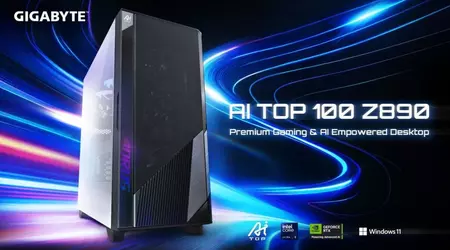 GIGABYTE unveils AI TOP 100 Z890 PC with Intel Ultra 9 processor and RTX 5090 graphics for maximum workloads