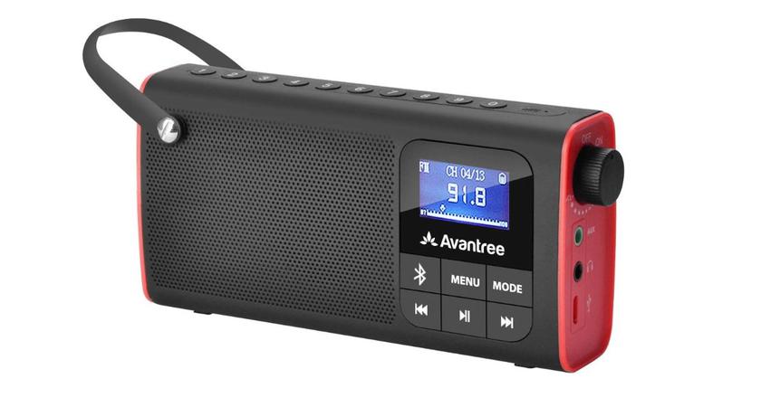 AVANTREE 3-IN-1-bestes tragbares FM-Radio