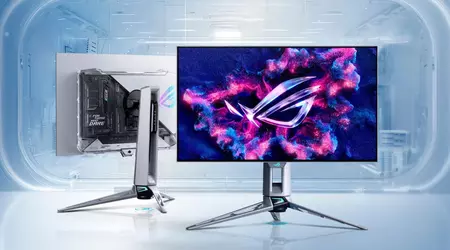 ASUS releases ROG Swift OLED PG27AQWP-W — the world's first OLED monitor with up to 720 Hz frequency