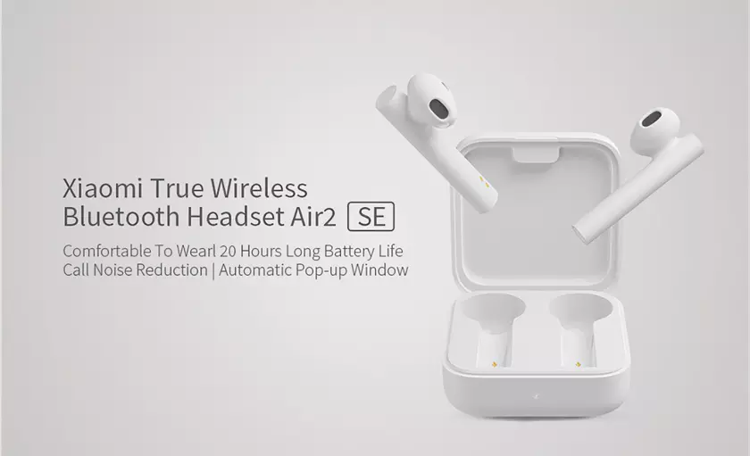TWS-наушники Xiaomi Mi Air 2 SE с автономностью до 20 часов продают сейчас на AliExpress за $16