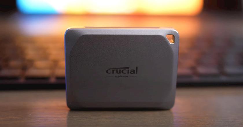 Crucial X9 Pro external ssd for video editing