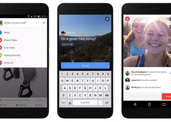 Facebook запускает прямые трансляции на Android