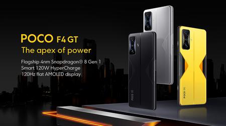 POCO F4 GT 5G world premiere on AliExpress: gaming smartphone with Snapdragon 8 Gen 1 chip at a promotional price