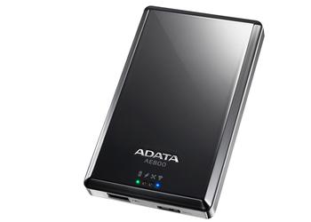 Беспроводной HDD, внешний аккумулятор, Wi-Fi точка: ADATA DashDrive Air AE800