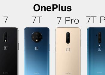 OnePlus 7, OnePlus 7 Pro, OnePlus 7T und OnePlus 7T Pro erhielten das neueste System-Update