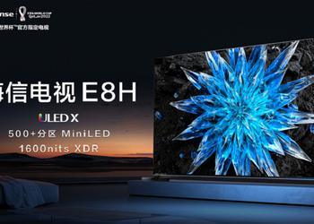 Hisense E8H - Mini TV LED con XDR e 144 Hz a partire da 1000 dollari