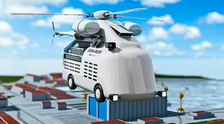 SORA-MICHI: concept truck with helicopter capabilities will be able to deliver goods to hard-to-reach villages and disaster sites (video) 