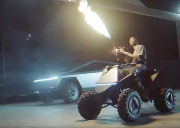 Пикап Tesla Cybertruck снялся в клипе рэпера Трэвиса Скотта