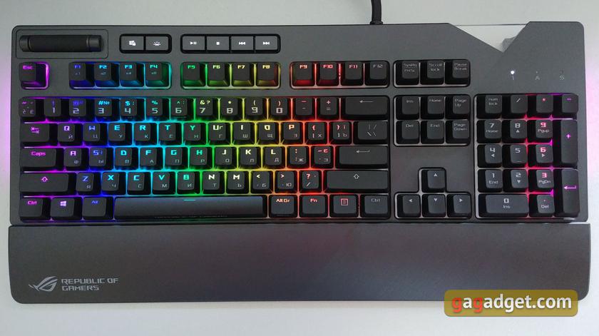 Обзор ASUS ROG Strix Flare: геймерская механическая клавиатура с кучей возможностей и RGB-подсветкой-31