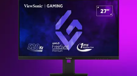 A simple monitor for online shooters: ViewSonic has introduced the XG2737 with a 520Hz refresh rate