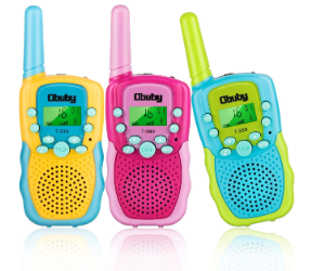Obuby Toys Talkies-walkies pour enfants de 3 à 12 ans 