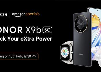 Официально: Honor X9b, Honor Choice Earbuds X5 и Honor Choice Watch дебютируют 15 февраля