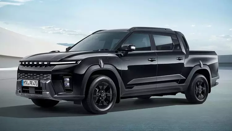 KGM Musso EV Black Edition: корейский пикап для тех, кому надоел дизель