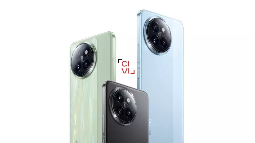 Xiaomi 14 CIVI: изогнутый AMOLED-дисплей на 120 Гц, чип Snapdragon 8s Gen 3, двойная фронтальная камера на 32 МП и цена от $515