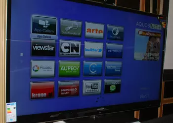 Презентация телевизоров Sharp 2011/2012 года