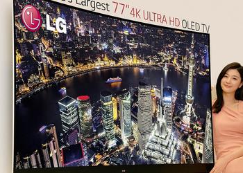 Линейка ULTRA HD OLED-телевизоров LG на выставке CES 2014