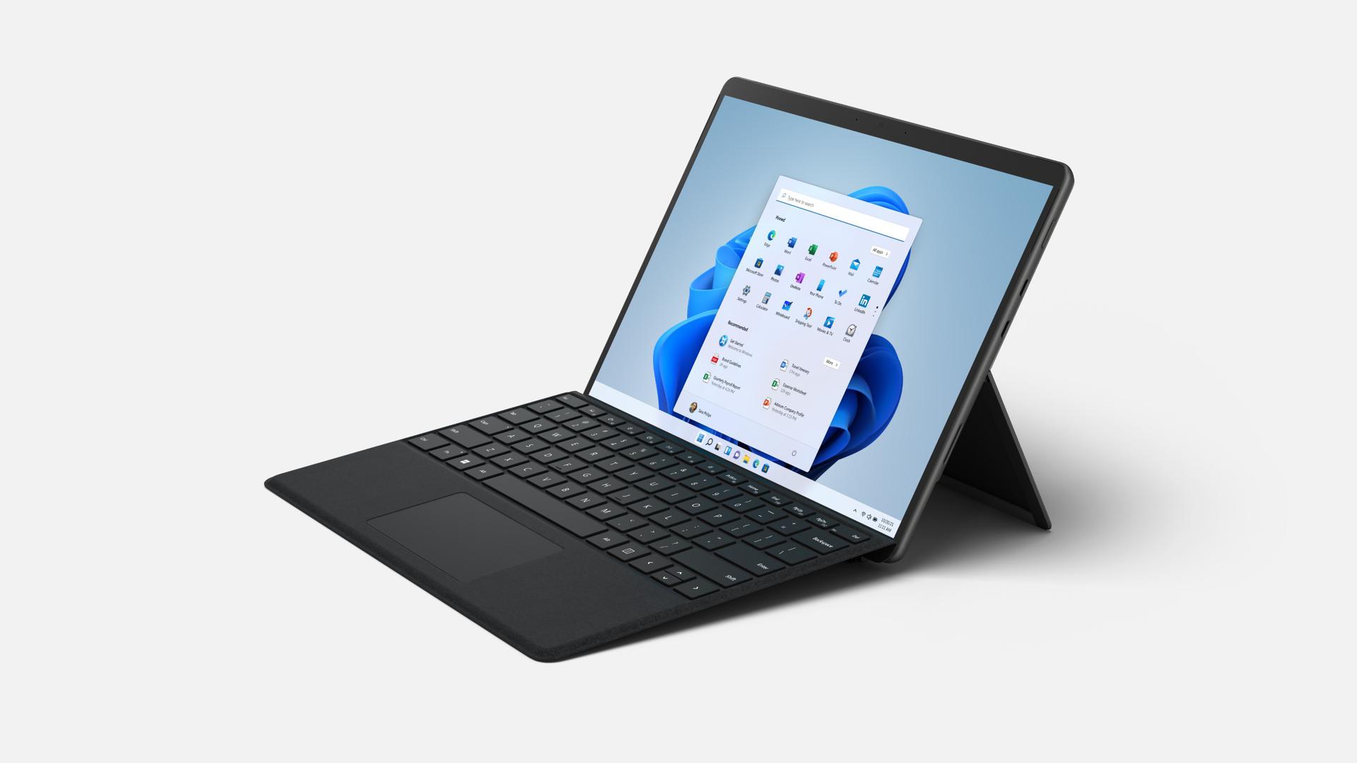 Microsoft Surface Pro 8 11th generation Intel chips, 120Hz screen and