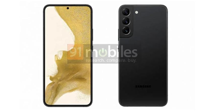 Renders and specifications of the Samsung Galaxy S22 + were leaked to the network: after all, with an Exynos 2200 processor
