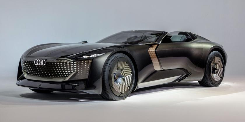 Audi представила Skysphere: концепт премиального электромобиля, который может увеличивать свою колёсную базу