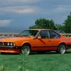 Миниатюра 1987 BMW M6 E24 Kith в цвете Inka Orange - задний вид