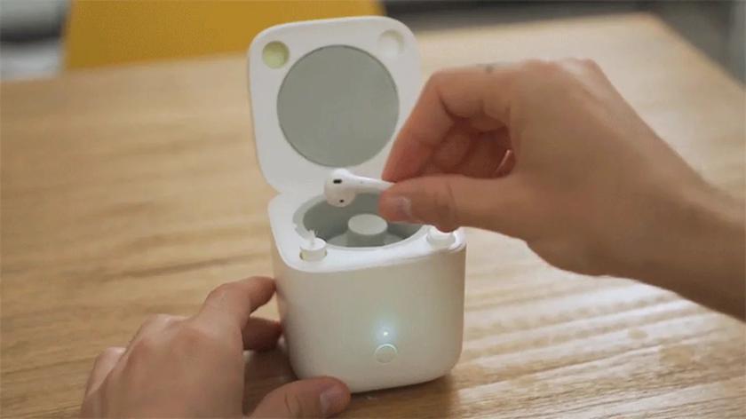 На Kickstarter продают миниатюрную стиральную машину Cardlax для TWS-наушников