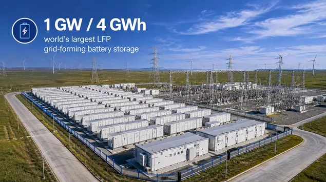 China switches on the world's largest ...