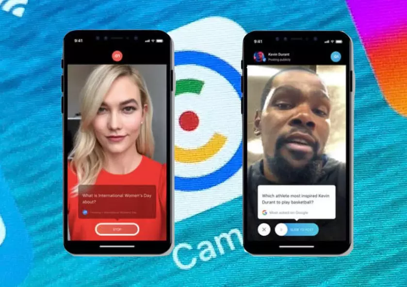 Google запустил приложение Cameos и теперь будет публиковать в поисковике видеопосты знаменитостей