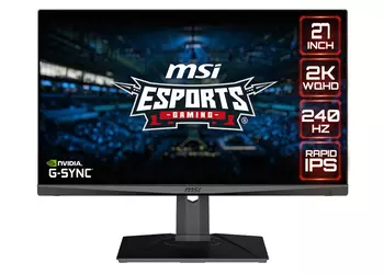 MSI Optix G274QPX: игровой монитор с 2K IPS-экраном на 270 Гц и поддержкой Nvidia G-Sync за $380
