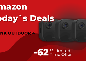 Blink Outdoor 4 Three-Camera Security System – Save $160 with 62% Off!