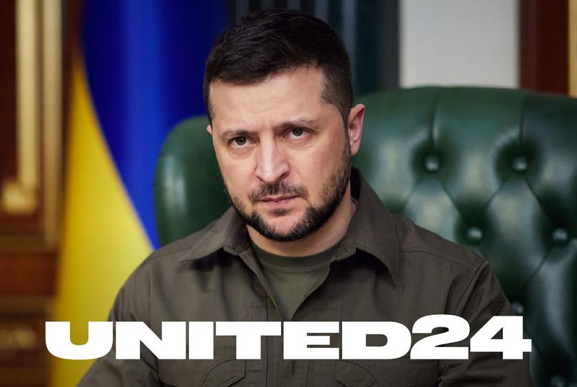 Владимир Зеленский анонсировал United24: единая платформа для сбора средств на поддержку Украины