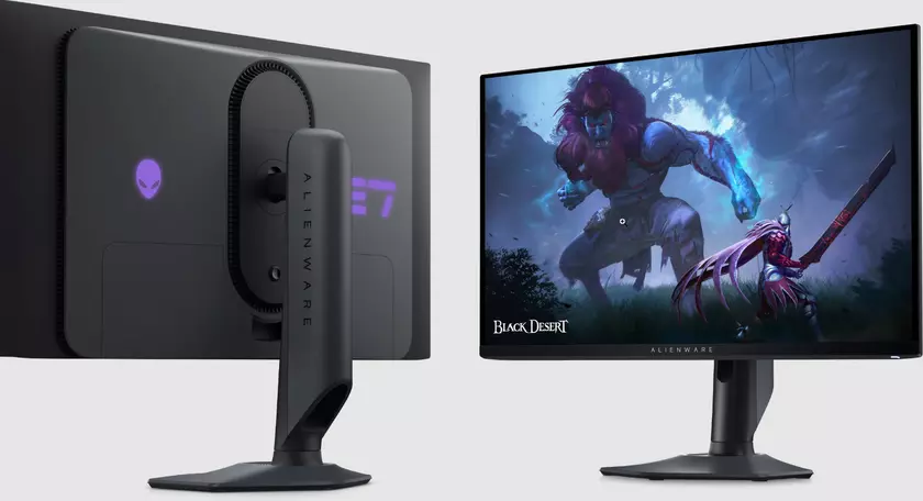 Alienware начала продавать AW2725DF: первый в мире игровой монитор с QD-OLED панелью на 360 Гц