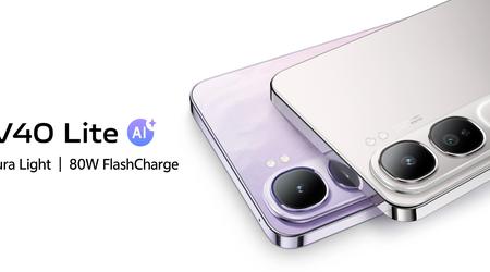 Le vivo V40 Lite, doté d'un appareil photo de 50 MP et d'une capacité de charge de 80 W, sera lancé le 25 septembre.